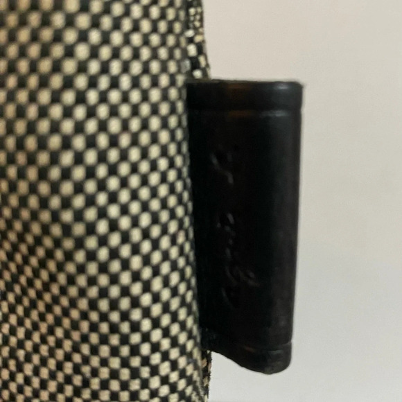 Agenes b voyage canvas leather tote handbag - Picture 12 of 12